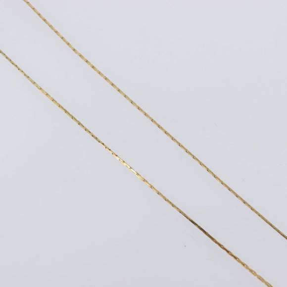 GIVENCHY Necklace Metal 4 Set Gold Tone Auth SW2855