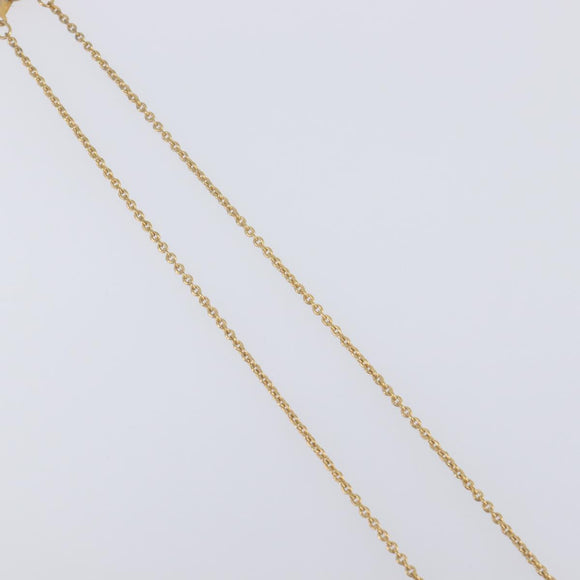 GIVENCHY Necklace Metal 4 Set Silver Gold Tone Auth SW2856