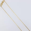GIVENCHY Necklace Metal 4 Set Silver Gold Tone Auth SW2856-16
