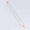 GIVENCHY Necklace Metal 4 Set Silver Gold Tone Auth SW2856-18