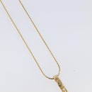 GIVENCHY Necklace Metal 4 Set Silver Gold Tone Auth SW2856-20