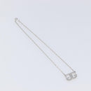 GIVENCHY Necklace Metal 4 Set Silver Gold Tone Auth SW2856-23