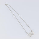 GIVENCHY Necklace Metal 4 Set Silver Gold Tone Auth SW2856-28