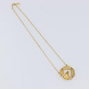 GIVENCHY Necklace Metal 4 Set Silver Gold Tone Auth SW2856-38