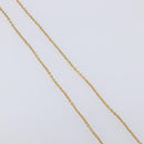 GIVENCHY Necklace Metal 4 Set Silver Gold Tone Auth SW2856-5