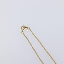 GIVENCHY Necklace Metal 4 Set Silver Gold Tone Auth SW2856-6