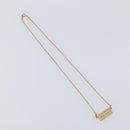 GIVENCHY Necklace Metal 4 Set Silver Gold Tone Auth SW2856-7