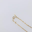 GIVENCHY Necklace Metal 4 Set Gold Tone Auth SW2857-11