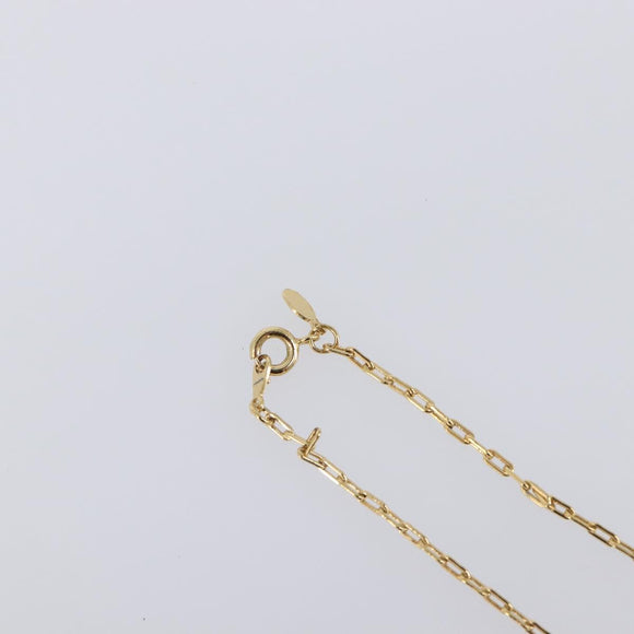 GIVENCHY Necklace Metal 4 Set Gold Tone Auth SW2857
