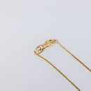 GIVENCHY Necklace Metal 4 Set Gold Tone Auth SW2857-16