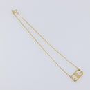 GIVENCHY Necklace Metal 4 Set Gold Tone Auth SW2857-2
