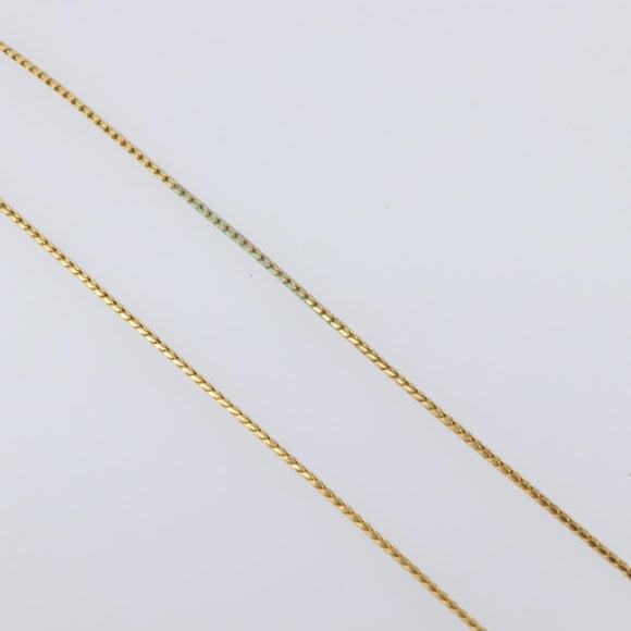 GIVENCHY Necklace Metal 4 Set Gold Tone Auth SW2857