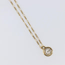 GIVENCHY Necklace Metal 4 Set Gold Tone Auth SW2857-25