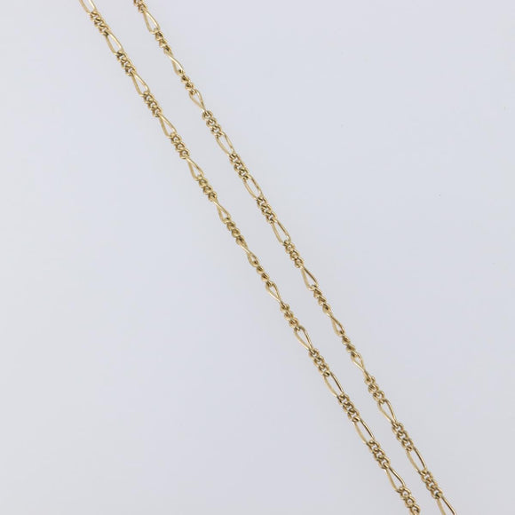 GIVENCHY Necklace Metal 4 Set Gold Tone Auth SW2857