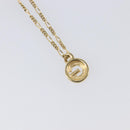 GIVENCHY Necklace Metal 4 Set Gold Tone Auth SW2857-29