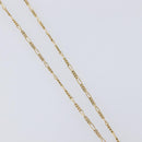 GIVENCHY Necklace Metal 4 Set Gold Tone Auth SW2857-31