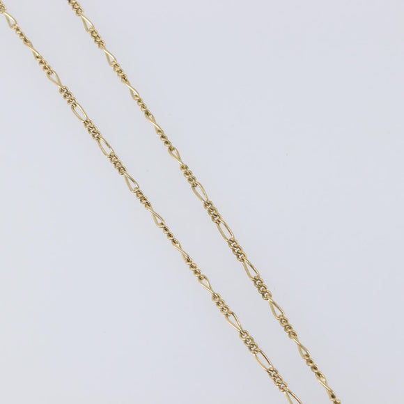 GIVENCHY Necklace Metal 4 Set Gold Tone Auth SW2857