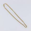 GIVENCHY Necklace Metal 4 Set Gold Tone Auth SW2857-33