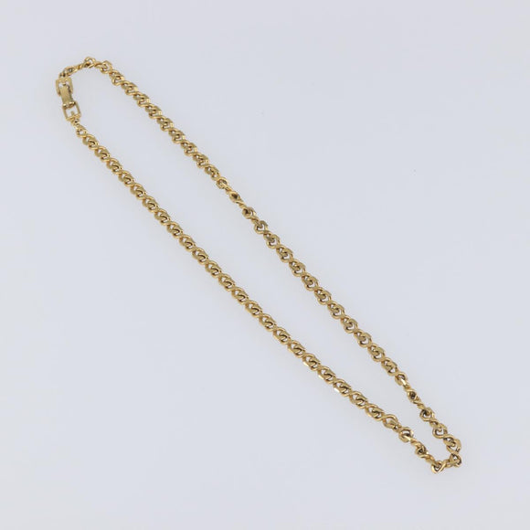 GIVENCHY Necklace Metal 4 Set Gold Tone Auth SW2857
