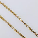 GIVENCHY Necklace Metal 4 Set Gold Tone Auth SW2857-36