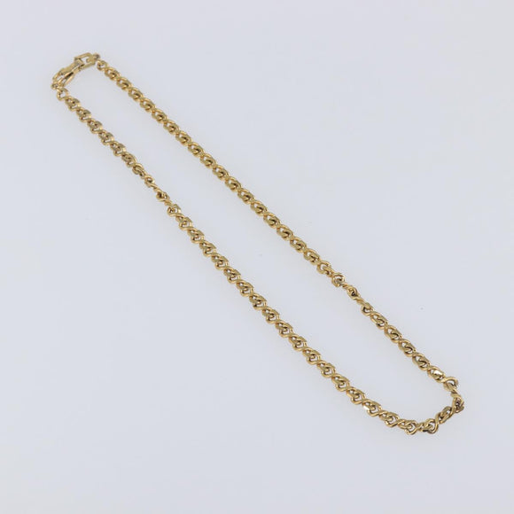 GIVENCHY Necklace Metal 4 Set Gold Tone Auth SW2857