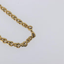 GIVENCHY Necklace Metal 4 Set Gold Tone Auth SW2857-39