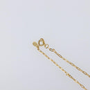 GIVENCHY Necklace Metal 4 Set Gold Tone Auth SW2857-6