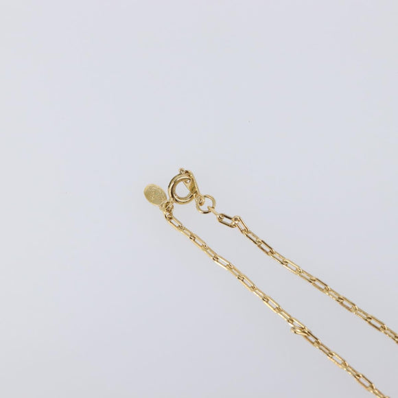 GIVENCHY Necklace Metal 4 Set Gold Tone Auth SW2857