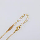Salvatore Ferragamo Gancini Necklace metal Gold Tone Auth SW2862M-17