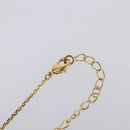 Salvatore Ferragamo Gancini Necklace metal Gold Tone Auth SW2862M-9
