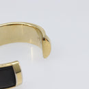 Salvatore Ferragamo Bangle Metal 2 Set Silver Black Auth SW2865-13