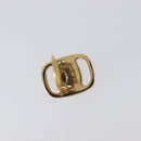 Salvatore Ferragamo Vala Earring Metal Gold Tone Auth SW2870-5