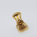 Salvatore Ferragamo Vala Earring Metal Gold Tone Auth SW2870-8