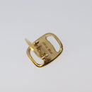 Salvatore Ferragamo Vala Earring Metal Gold Tone Auth SW2870-9