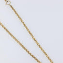Salvatore Ferragamo Choker Necklace Metal 3 Set Gold Tone Auth SW2871-10