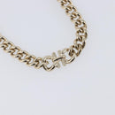 Salvatore Ferragamo Choker Necklace Metal 3 Set Gold Tone Auth SW2871-13