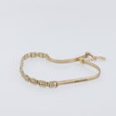 Salvatore Ferragamo Choker Necklace Metal 3 Set Gold Tone Auth SW2871-25