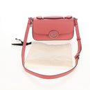 GUCCI Double G Chain Shoulder Bag Leather Pink Silver 739722 Auth SW2873SAM-27