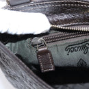 GUCCI GuccissimaGG Shoulder Bag Leather Dark Brown Gold Tone 201538 Auth SW2875V-23