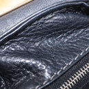 Chloe Paddington Hand Bag Leather Black Gold Tone Auth SW2877V-22