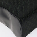 LOEWE Hand Bag Nylon Green Gold Auth sw288-14