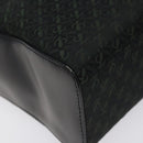 LOEWE Hand Bag Nylon Green Gold Auth sw288-16