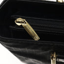 LOEWE Hand Bag Nylon Green Gold Auth sw288-10