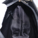 LOEWE Hand Bag Nylon Green Gold Auth sw288-17