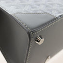 Goyard Herringbone Saigon Mini Hand Bag PVC Leather 2way Gray Auth SW2884SM-17