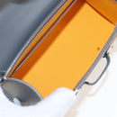 Goyard Herringbone Saigon Mini Hand Bag PVC Leather 2way Gray Auth SW2884SM-23