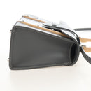 Goyard Herringbone Saigon Mini Hand Bag PVC Leather 2way Gray Auth SW2884SM-5