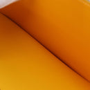 Goyard Herringbone Sorbonne Clutch Bag PVC Leather Yellow Silver Auth SW2886SM-18