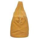 LOEWE Anagram Shoulder Bag Leather Yellow Gold Auth sw289-13
