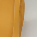 LOEWE Anagram Shoulder Bag Leather Yellow Gold Auth sw289-7